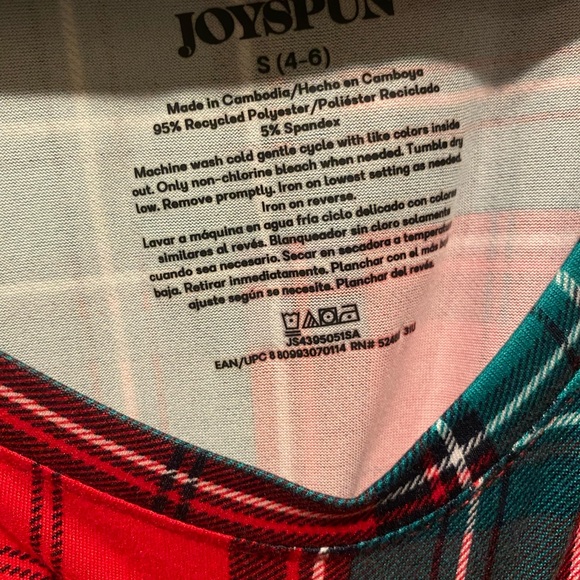 Joyspun Christmas Pajamas - Size Small - NWOT - Picture 3 of 7
